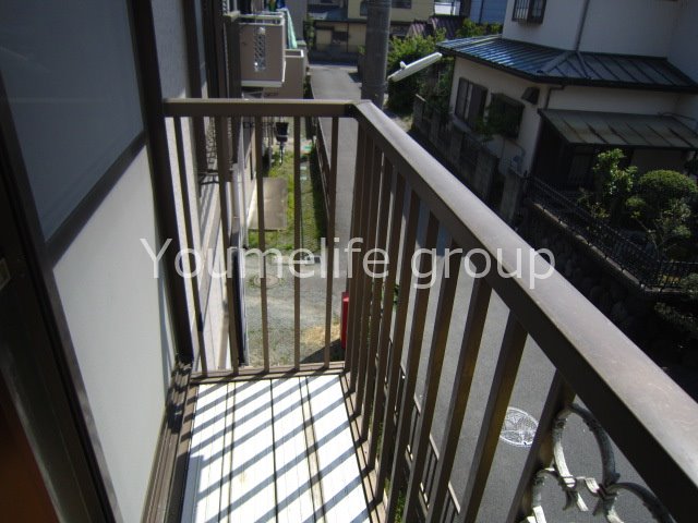 コーポラス谷神Ａ ベランダ