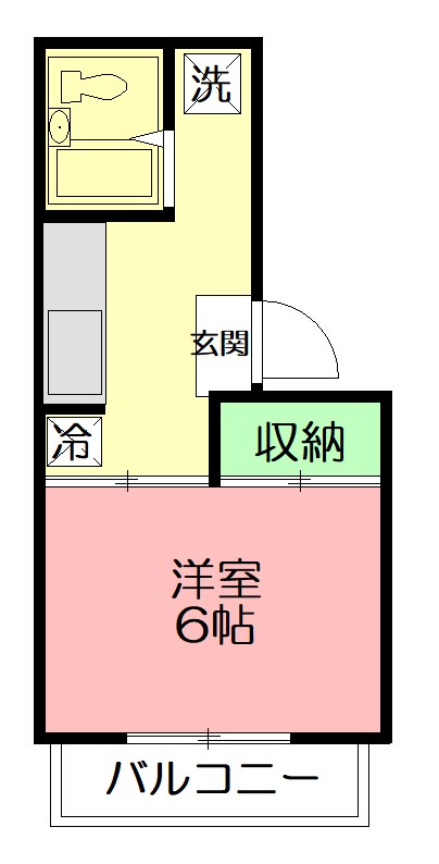 ジュネス湘南 103号室 間取り