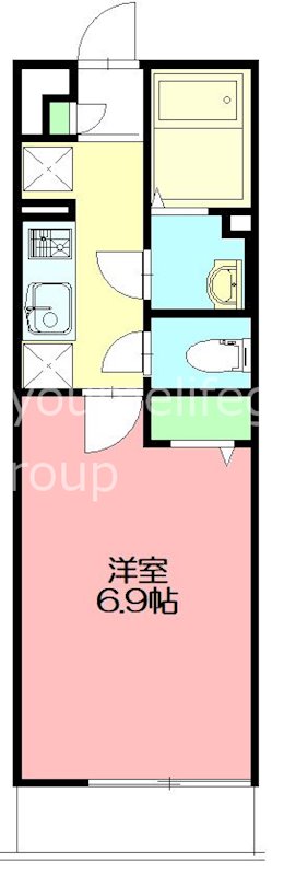 リブリ・ウンレーヴ 203号室 間取り