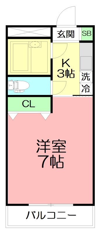 ホロン湘南弐番館 205号室 間取り