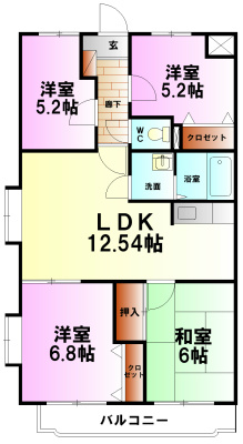 アルテールS 間取り