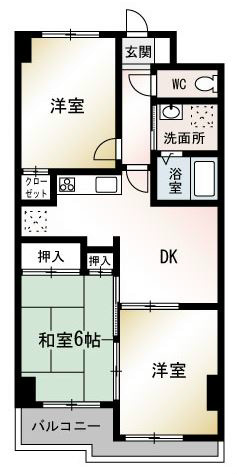 エスポアールYAZAWA 間取り