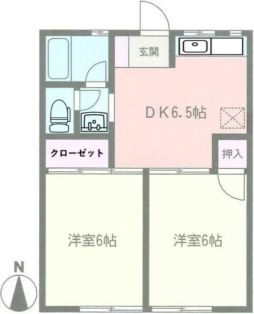 伯耆アパート 間取り