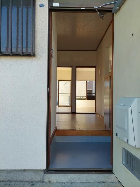 伯耆アパート 玄関