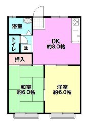エメロードヒル湘南 201号室 間取り
