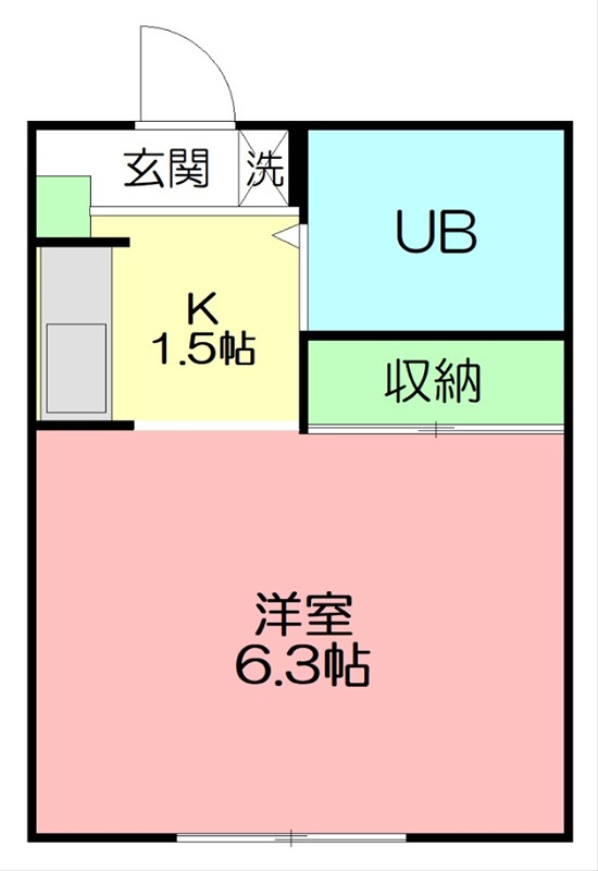 コーポ・セレクト 105号室 間取り