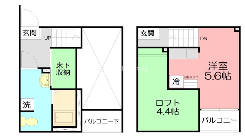 aruka024 101号室 間取り