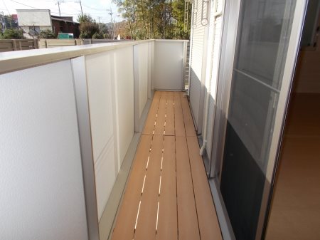 クレールソフィア ベランダ