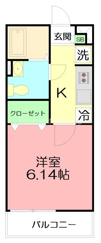 リブリ・bonheur（ボヌール） 202号室 間取り