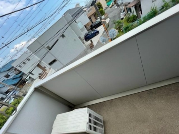 ヴィルヌーヴ　B棟 ベランダ