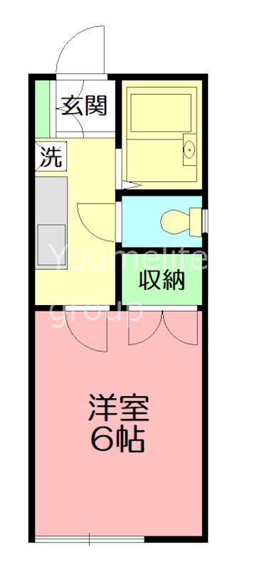 メゾン鎌倉  106号室 間取り