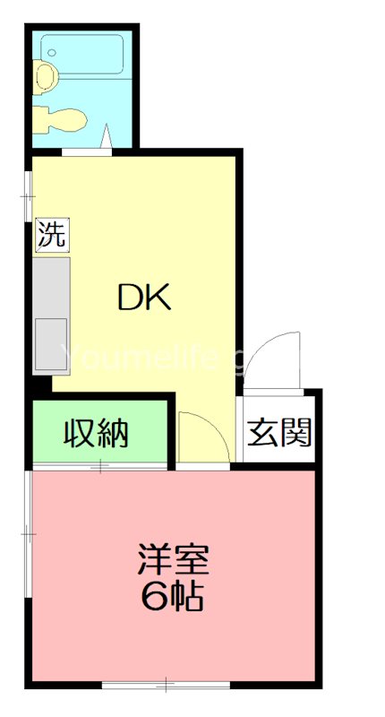 ラドウィンズ 306号室 間取り