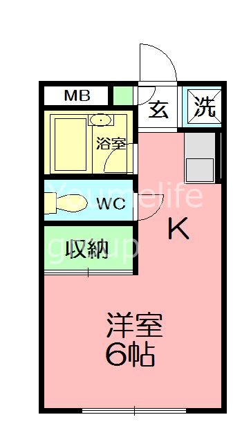 メゾン・Ｓ・Ｋ 202号室 間取り