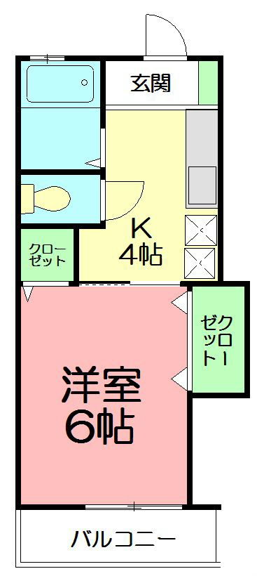 ハイブリッジ湘南Ⅱ 205号室 間取り