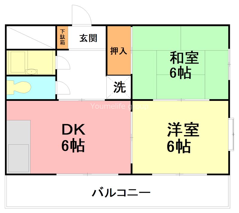 ひかりビル 303号室 間取り