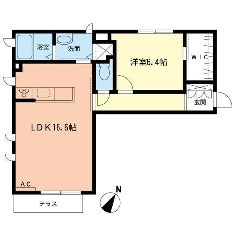 ハイツプラムウッズⅡ 103号室 間取り