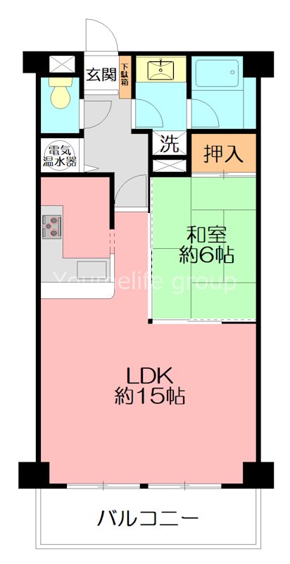 ライオンズガーデン箱根（弐番館） 2F号室 間取り