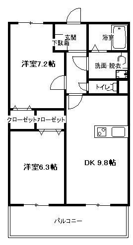 デュー・カルム 間取り