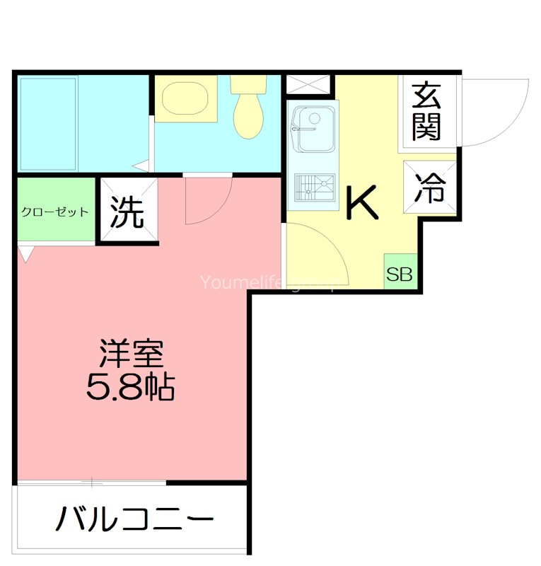 ダイヤモンドテラス藤沢本町A 302号室 間取り
