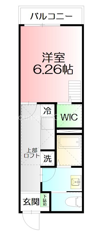 ドエル湘南 203号室 間取り