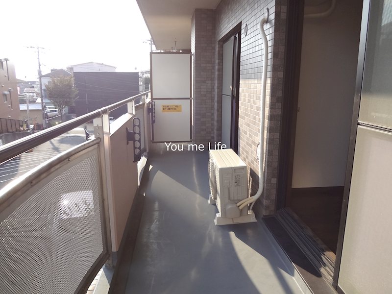 オーバーヒルズ弐番館 ベランダ