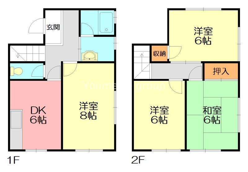 クオーレ鴨宮　K棟 間取り