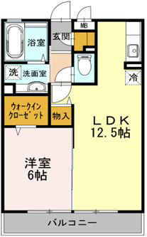 フォレストヒルズ 302号室 間取り