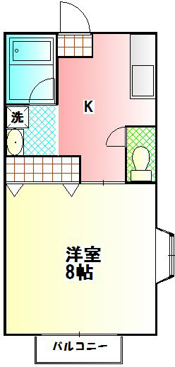 Ｙｕ－ハイム 間取り