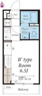 リブリ・ピーチテラス湘南 307号室 間取り