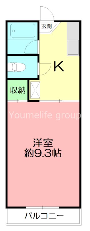 ＣＡＳＡ・ＹＭ 205号室 間取り