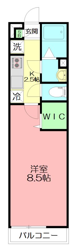 リブリ・楓 102号室 間取り