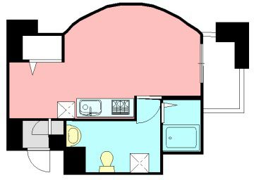 アルウェット 201号室 間取り