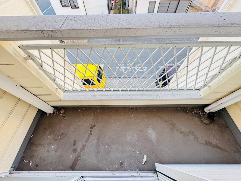 西田原テラスハウス ベランダ