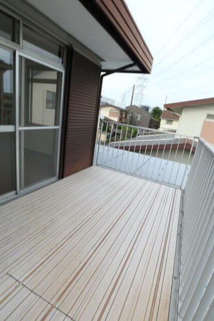 福士貸家 ベランダ