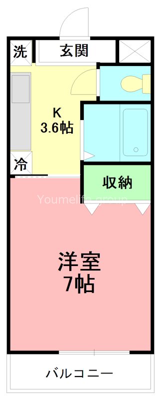 セレッソ　クエスタ湘南 204号室 間取り