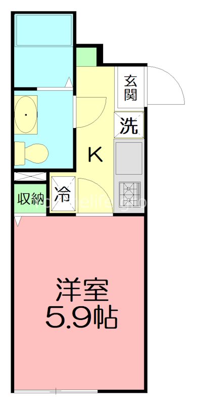 ダイヤモンドテラス藤沢本町B 102号室 間取り
