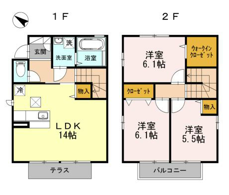 ピュアハウス弐番館 間取り