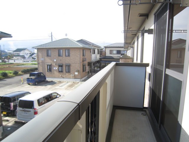 ローズコート開成Ａ ベランダ