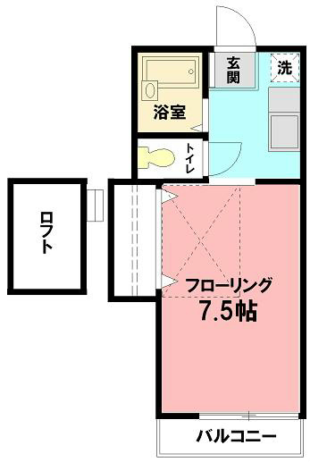 ハイツ茅ヶ崎の物件画像2
