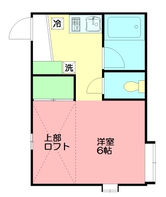カルム元町 201号室 間取り