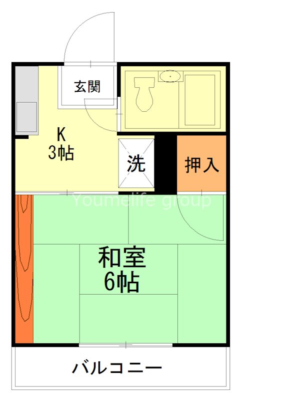 メゾンバウアーB 201号室 間取り