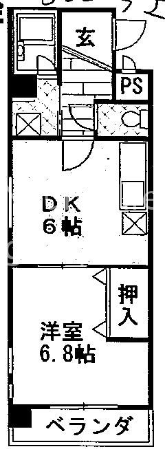 ゆたかビル 501号室 間取り