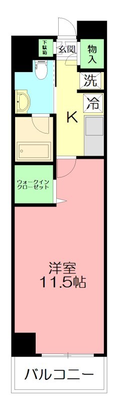 ヴァンクール湘南 204号室 間取り