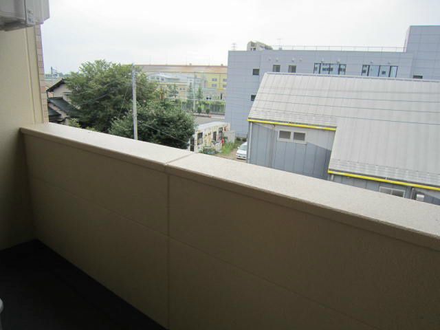 しろくま ベランダ