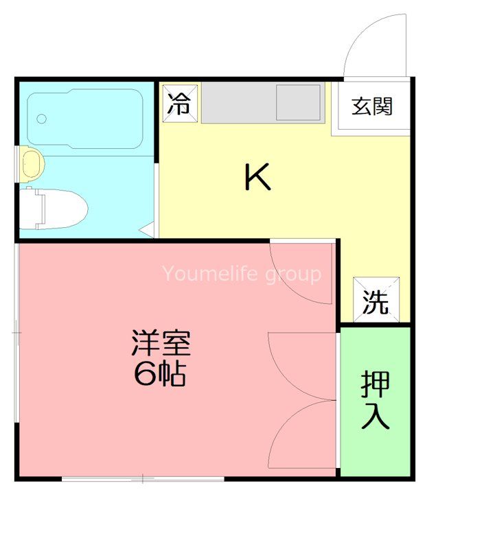 シャトーノアール二番館 201号室 間取り