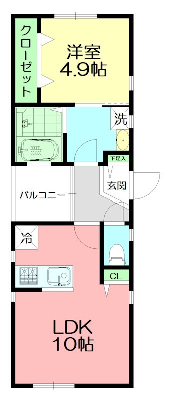 Twin peaks(ツインピークス) 間取り