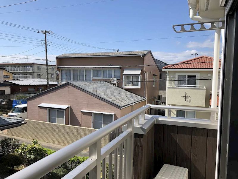 ヴァングルーブ湘南 ベランダ