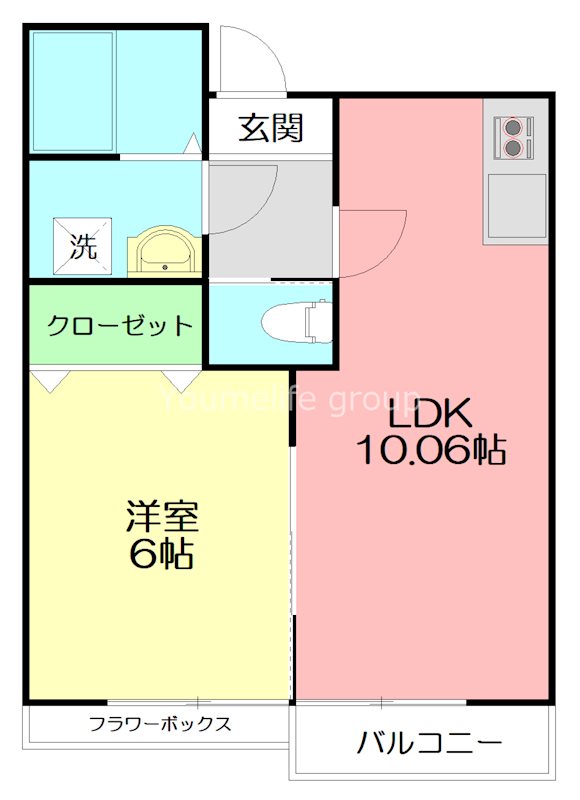 シエル蛍田 間取り