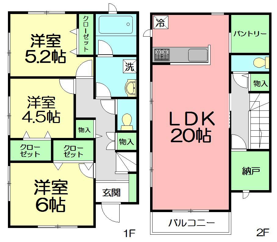 テラス茅ヶ崎 D号室 間取り