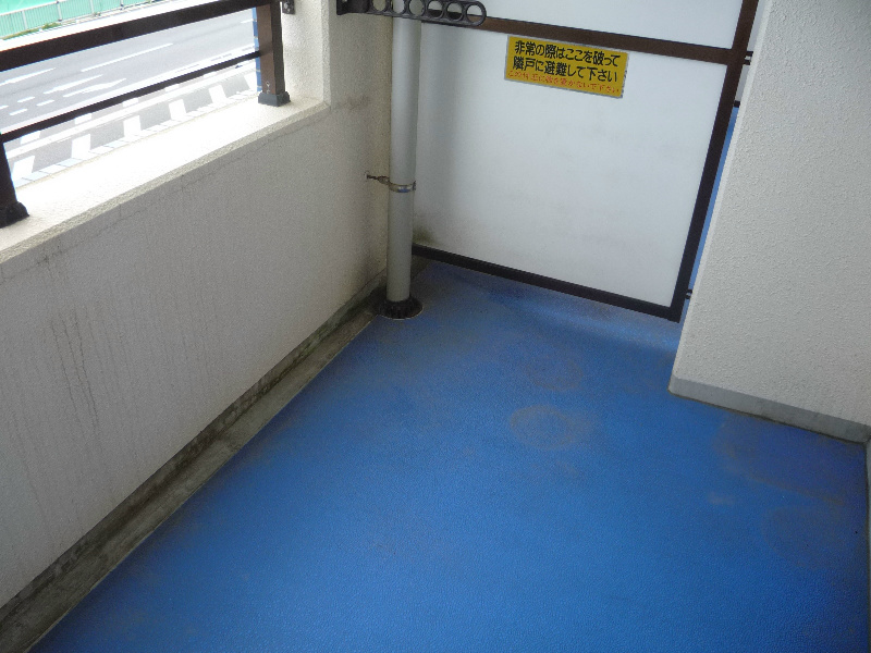 ブルードゥシエル ベランダ